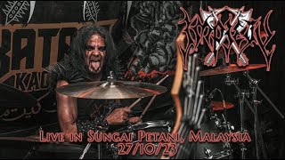 IMPIETY  Live in Sungai PetaniDrumcam Pt 5 [upl. by Sinnel209]