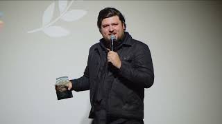 Olan Rogers Accepts the Excellence in Inspiration Award  Buffer Festival Gala 2023 [upl. by Freytag]