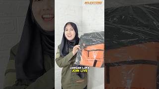 Promo Tas Ransel Gratis Hanya di Live TikTok  Pabrik Sepatu PDL Milestone sepatutactical [upl. by Reni]