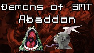 Demons of Shin Megami Tensei  Abaddon [upl. by Gladis]