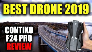 BEST DRONE OF 2019  Contixo F24 Pro Drone Review [upl. by Zul]