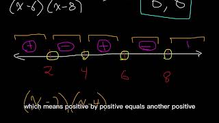 Rational Inequalities Algebra [upl. by Donoho]