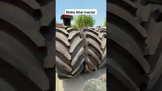 Swaraj 855 Nishu bhai tractor tyre 😱nishudaswal [upl. by Hsima]