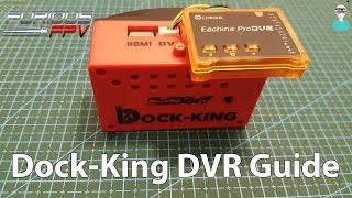 FuriousFPV DockKing  How To Add a DVR [upl. by Afira]