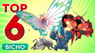 Top 6  Pokémon Tipo Bicho [upl. by Mayhs8]