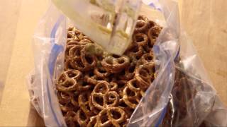 How to Make Spicy Pretzels  Appetizer Recipes  Allrecipescom [upl. by Wylie]