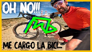 🤦‍♂️ Me cargo la BICI de GRAVEL ⛰️ Review Restrap Hike a Bike Harness [upl. by Brenan]