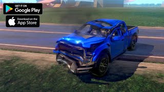 MEGA UPDATE WDAMAGE CAR CRASH FOR ANDROID GAMEPLAY 2023 OPEN WORLD CAR CRASHING GAME [upl. by Frank992]