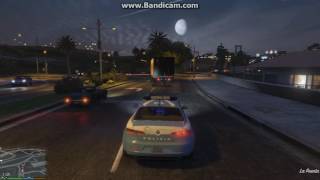 GTA V Alfa 159 Polizia in azione [upl. by Aneehs277]