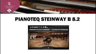 Pianoteq 8 new update Steinway B test [upl. by Joacimah]