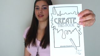 Introducing My New Creativity Journal Create This Book [upl. by Aciretahs]