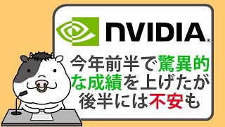 エヌビディア株は今年前半で驚異的な成績を上げたが、後半には不安も【20240628】 [upl. by Nyleimaj]