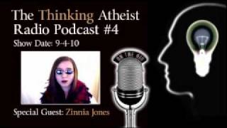 Interview with Zinnia Jones  The Thinking Atheist Podcast 4 [upl. by Antoinette]