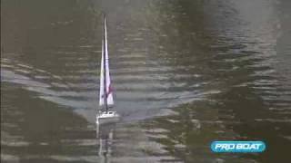 Pro Boat Endeavor RTR Sailboat Proboat RC Sailboat [upl. by Nary]