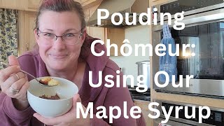 Pouding Chômeur Using Our Maple Syrup to Make this Delicious Cake [upl. by Blumenfeld793]