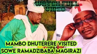 Mambo dhuterere visited sowe ramadzibaba magirazi a must watch video [upl. by Innej626]