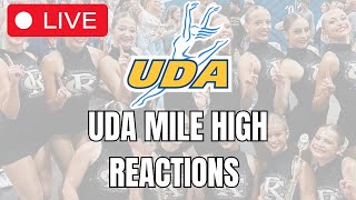 UDA MILE HIGH DANCE JUDGE REACTS [upl. by Naxor]