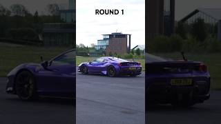 Ferrari 488 Pista vs BMW M5 dragrace youtubeshorts shorts ferrari bmwm5 carwow credit Carwow [upl. by Enyalaj]