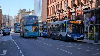 Buses in Liverpool  Merseyside  170924 [upl. by Aelegna129]