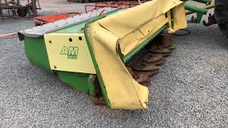 Krone AM243 Mower Conditioner [upl. by Enaht]