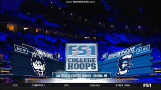 CBB on FS1 intro  1 UConn  15 Creighton  22124 [upl. by Aynas488]