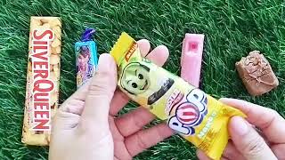 asmr satisfying video unpacking lollipops candy unboxing chocolate candy asmr unpacking [upl. by Neile609]