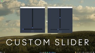 TUTORIAL  Custom Slider Without QPainter Only Stylesheet  MODERN GUI  PySide Or PyQt [upl. by Margo860]