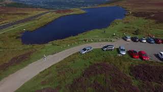 View from the Blorenge The Keepers pond and Garn lakes in Blaenavon [upl. by Sane830]