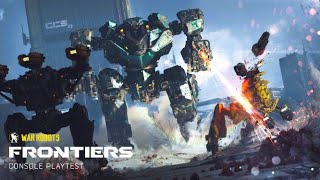 War Robots Frontiers  CONSOLE PLAYTEST PLAYING WITH VIEWERS [upl. by Anaigroeg]