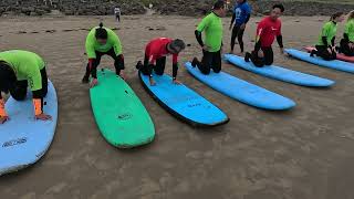 Surfing With Master Jun  Jimclark and Friends Beginner Basics [upl. by Sidwell]