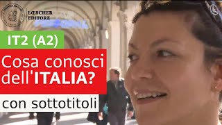 Italiano per stranieri  Cosa conosci dellItalia A2 con sottotitoli [upl. by Moor]