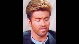 George Michael Why does he wear that cross earring [upl. by Laird]