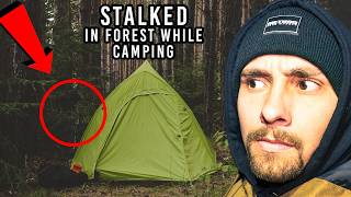 TERRIFYING CAMPING TRIP IN THE FOREST STALKED BY MAN AT NIGHT PINE BARRENS FOREST [upl. by Moia928]