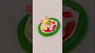 Mini jewelry tray 😱😱made from fevicryl mouldit clay art clayart creative shortsvideo [upl. by Eiramanitsirhc]