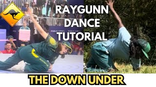 Australian Breakdancer Rachel Raygunn Dance Tutorial  Olympics 2024 [upl. by Aerdnac]