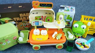 🔊 ASMR 🔊 Satisfying Unboxing Dentist Toy Car amp Green Frog’s Dental Adventure 🚗🦷  Toy Collection [upl. by Aridni]