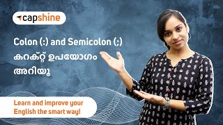 Where to use Colon amp Semicolon  Improve English Writing Skills English Writing Lesson in Malayalam [upl. by Cull60]