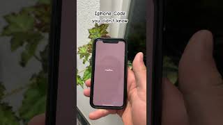 Iphone Code you didn’t know 🤯 iphone ios tech shorts youtubeshorts [upl. by Meir]