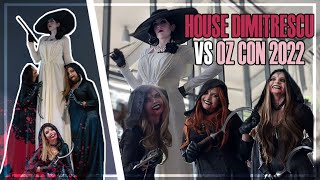 House Dimitrescu Crashes Oz Con Brisbane 2022  Cosplay Vlog [upl. by Essiralc561]