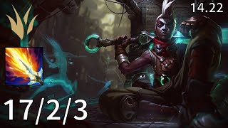 Ekko Jungle vs Udyr  EUW Master  Patch 1422 [upl. by Yadnus]