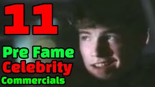 11 Pre Fame Celebrity Commercials [upl. by Navets]