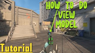 Tutorial How to make this view model in cs2 [upl. by Gardell]