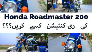 How to Make and Restore Honda RoadMaster CD 200  Complete and full Restore guide [upl. by Rebane]