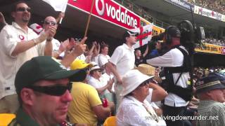 Barmy Army  Day One  Ashes Brisbane 2010 [upl. by Cirda]