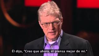 Sir Ken Robinson 2010 TED  Educacion y Escuelas de hoy en dia [upl. by Sirovaj652]