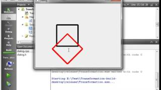 C Qt 80 QPainter Transformations [upl. by Ecnahoy578]