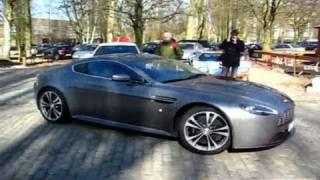 Aston Martin V12 Vantage  Lovely sound [upl. by Atteynek]