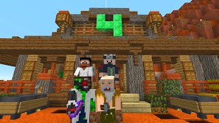 Etho MindCrack SMP  Episode 177 Four Fools Unite [upl. by Haleelahk]