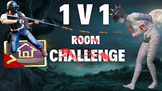 1V1 ROOM CHALLENGE WITH LIVE STREAM  room 1v1 challenge bgmi [upl. by Clerissa]