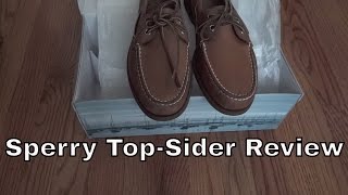 Sperry TopSider Authentic Original Shoe Review  FULL HD [upl. by Kreda]